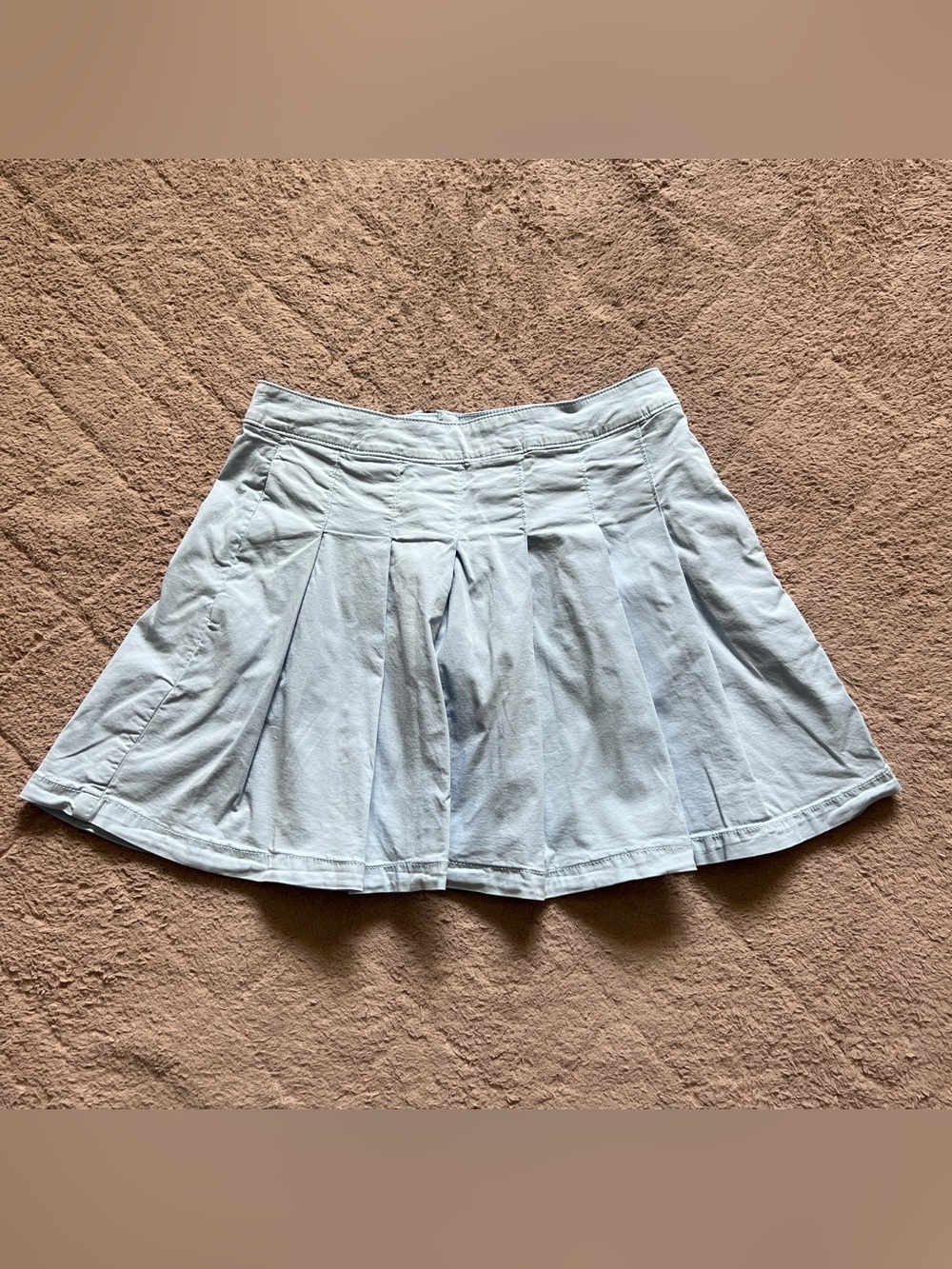 American Eagle Pleated‎ Tennis Skirt with Pockets Preppy Minimalist Cottage Sz 8
